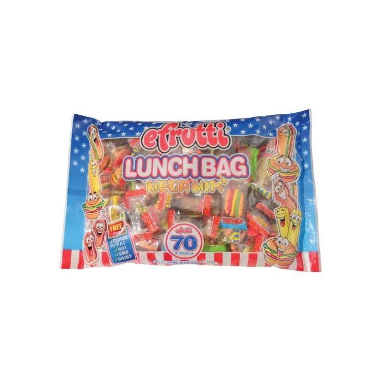 efrutti Lunch Bag Megamix Gummies - Assorted 20.4 oz 1