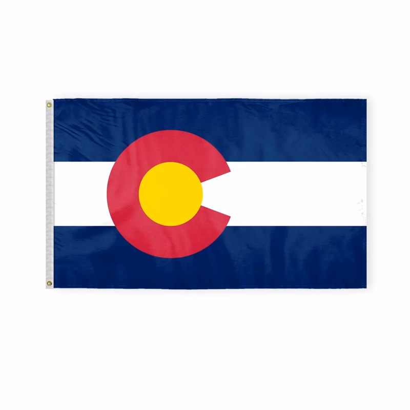 3'x5' Colorado ePoly Printed Flags