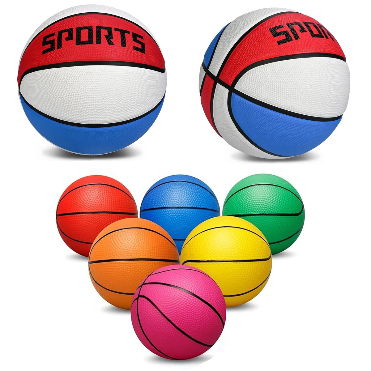 Youth Size Rubber Basketball 1