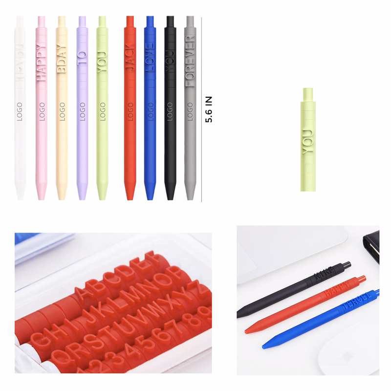 MOQ 10 PCS Unique DIY Handwritten Alphabet Pen