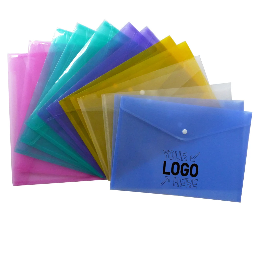 Transparent PP Buckle File Bag 1