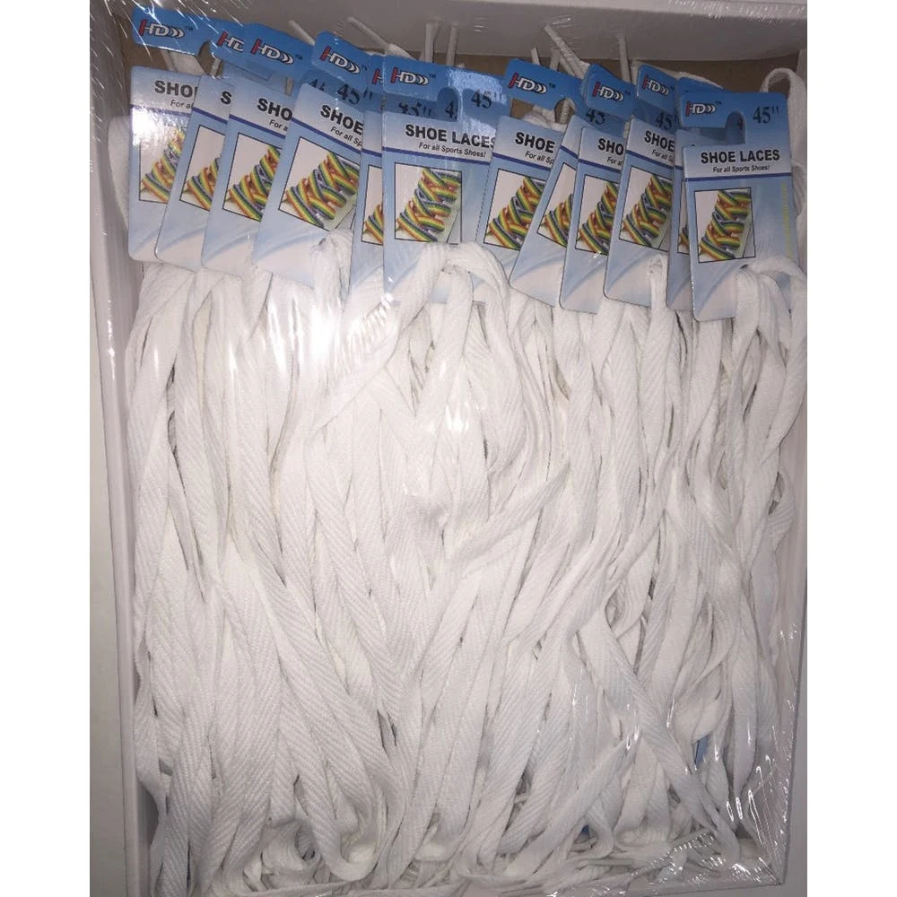 Shoelaces - White 45" 1