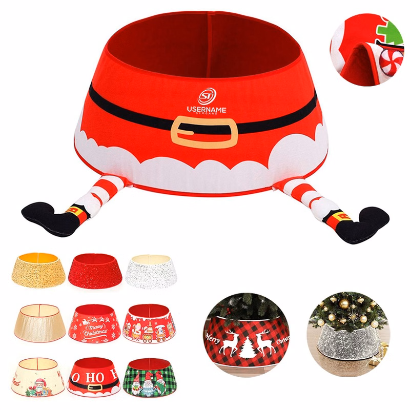 Decoration Foldable Waterproof Fabric Holiday Tree Collar