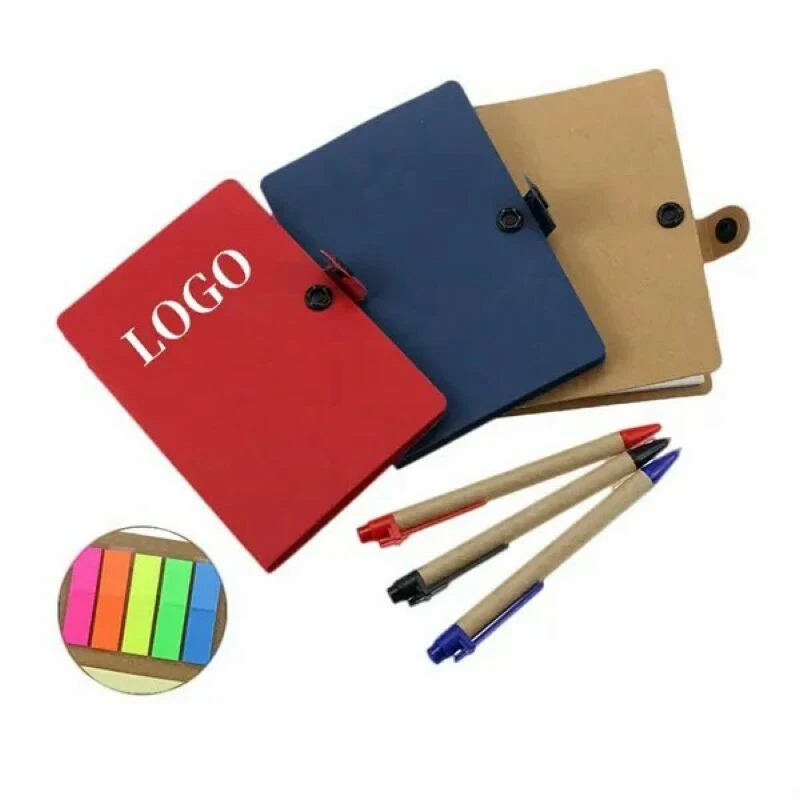 Eco-Friendly Button Notebook 1