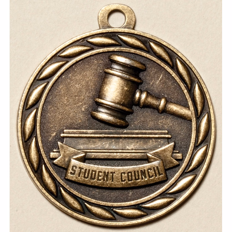 Student Council Medal, 2"