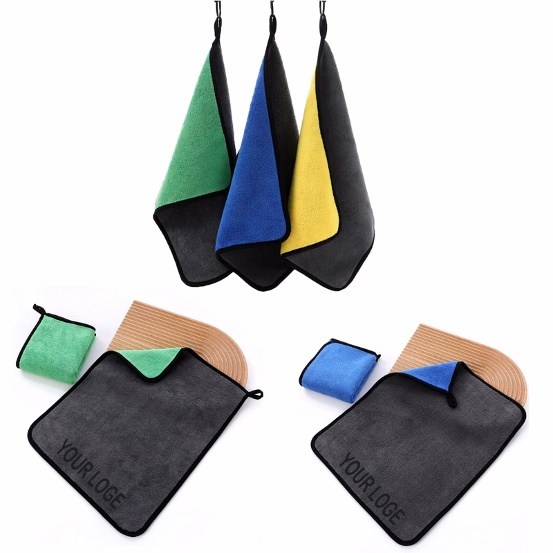 Microfiber Car Cleaning Towel MOQ 100PCS