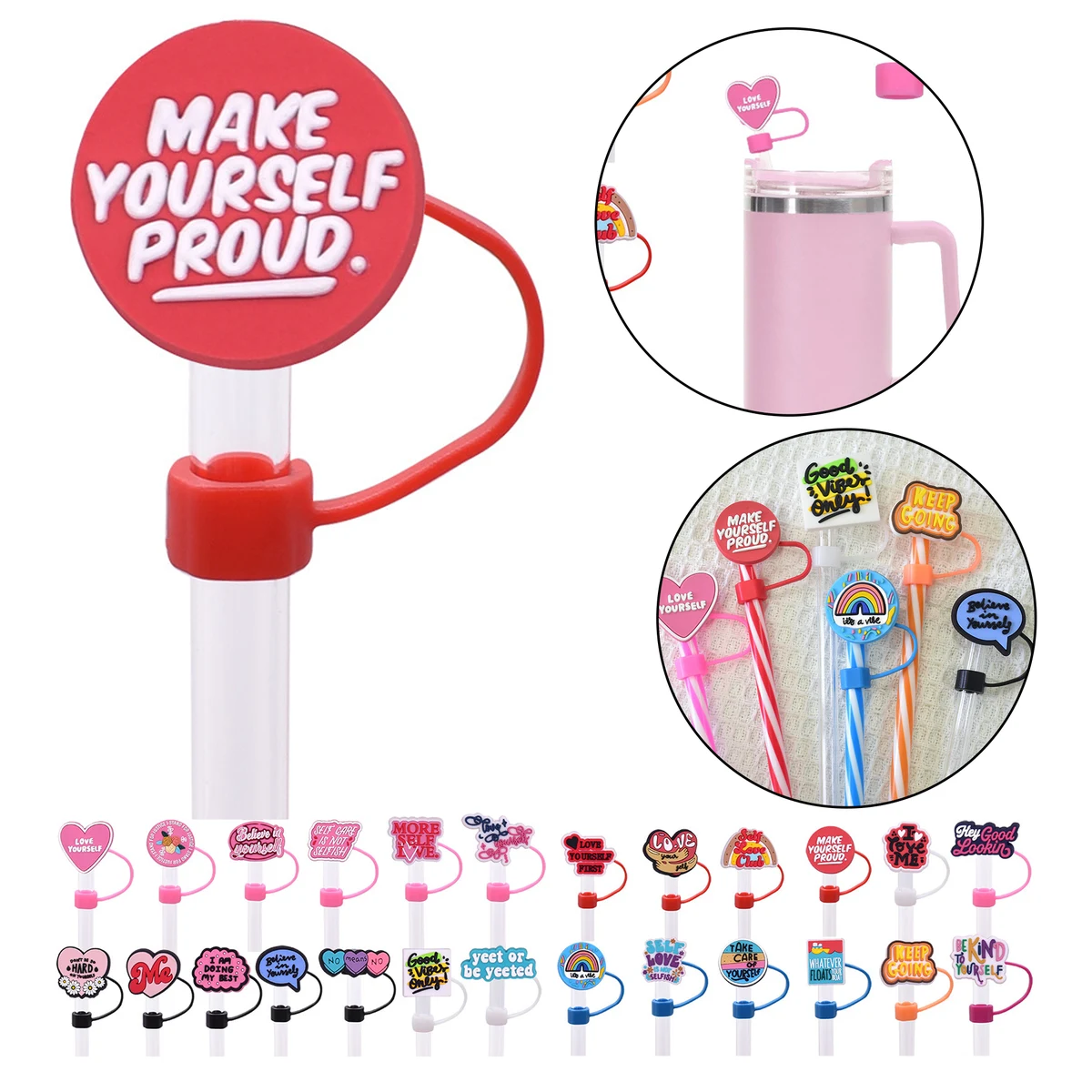 Dust-Proof Straw Plug 1
