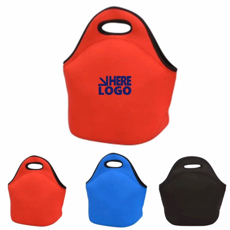 Lightweight Insulated Neoprene Lunch Tote Bag