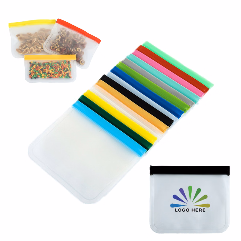 Reusable PEVA Food Storage Bag ?C Leakproof & BPA-Free