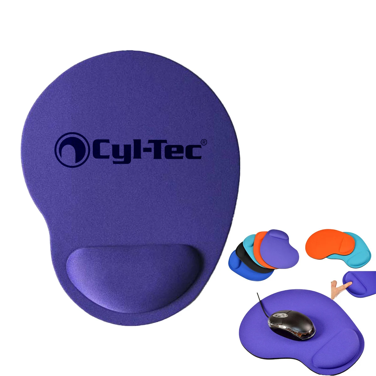 Solid Color EVA Mouse Pad 1