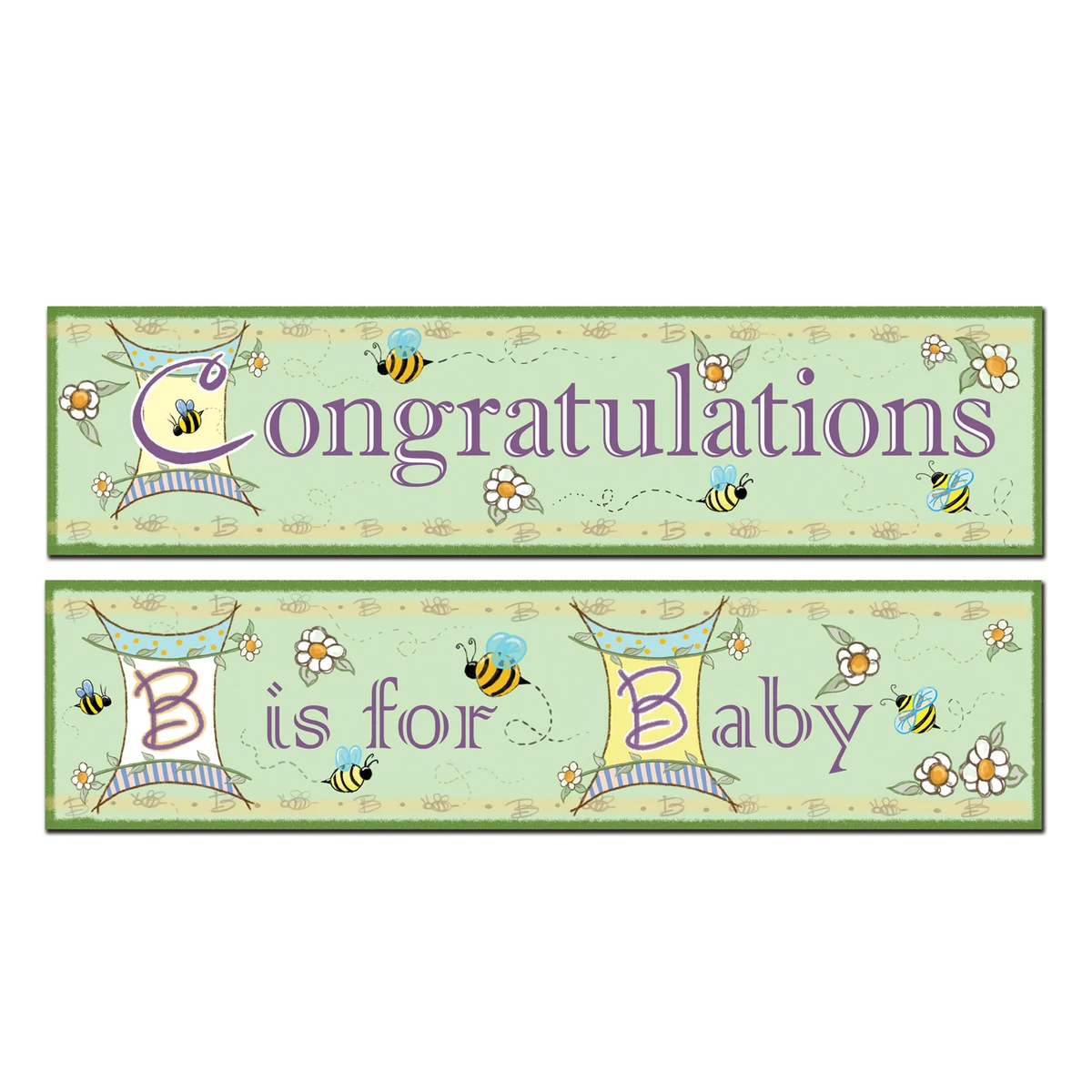Congratulations B Is For Baby Banner 1