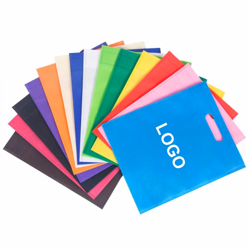 Die Cut Non Woven Bag 10" W x 13" H x 4" D