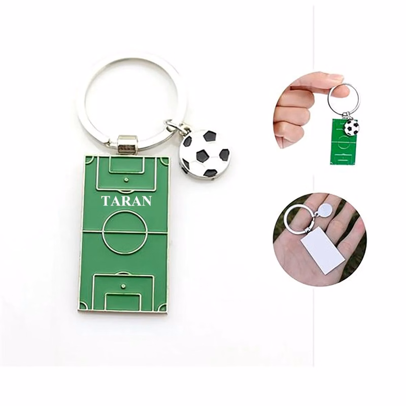 Football Field Keychain Charms