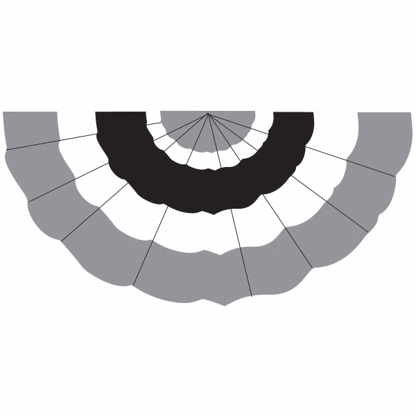 Semi-Stock 5 Stripe Full Fan
