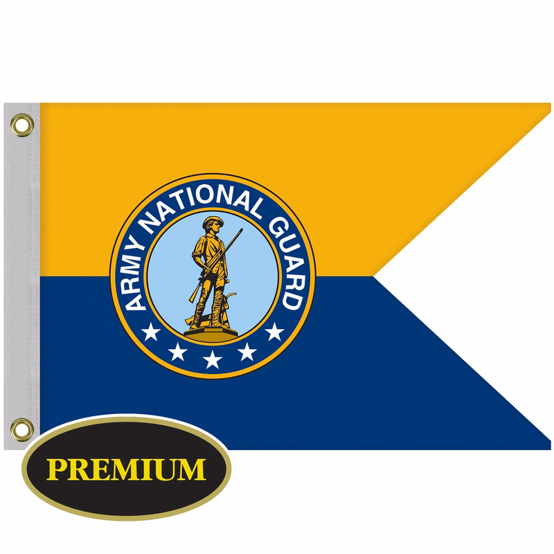 Single Reverse Knitted Polyester Guidon Boat Flag (24"x36")