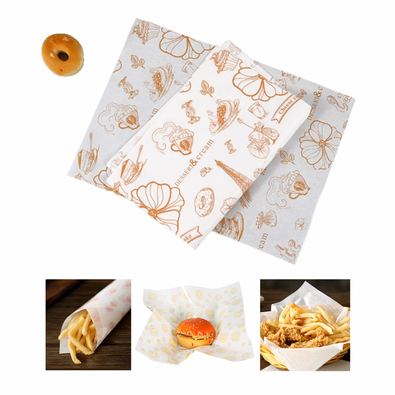 Grease Resistant Food Wrapping Paper