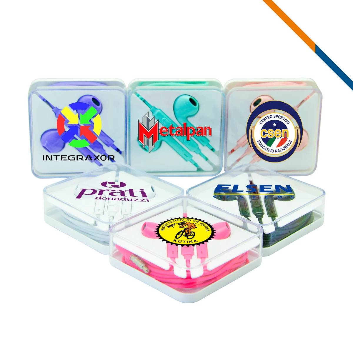 3.5mm Rhombus Wired EarBuds 1