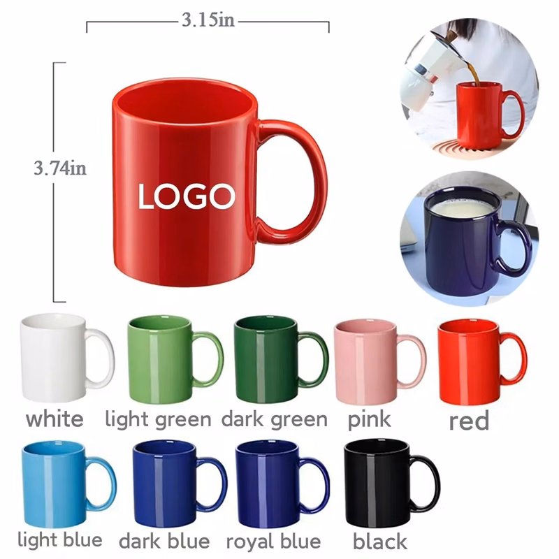 11 Oz. Sunrise Ceramic Coffee Mug