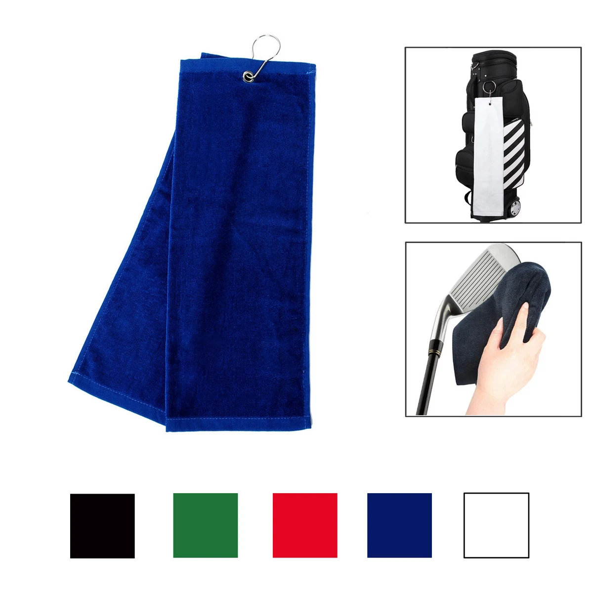 Cotton Golf Tri-Fold Towel 1