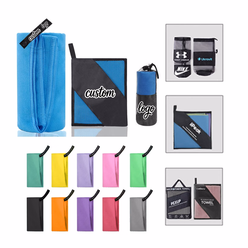 Double-Sided Fleece Quick-Dry Fitness Towel