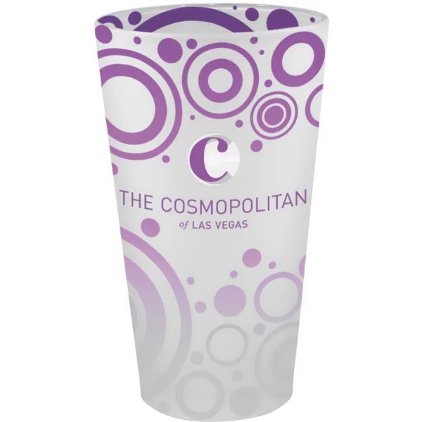 16 Oz. Frosted Pub Glass 1