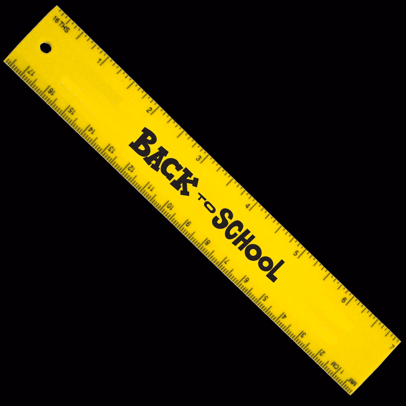 7" Plastic Ruler