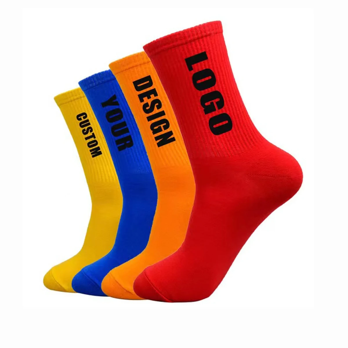 Custom Casual Soft Breathable Sock 1