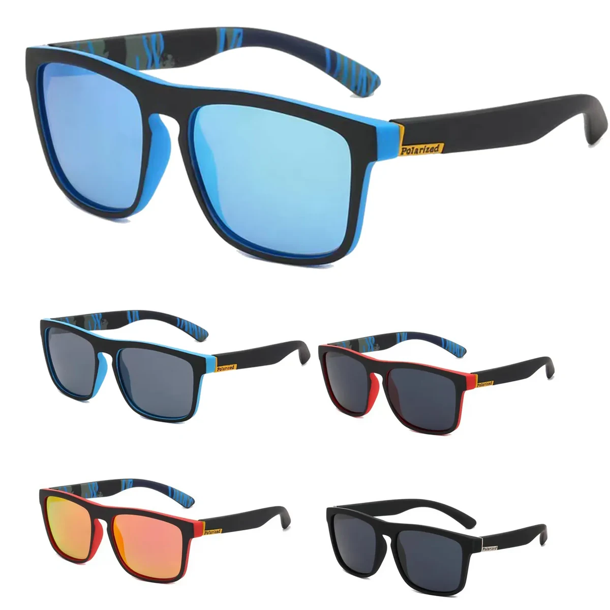 PC Elastic Paint Polarized Sunglasses 1
