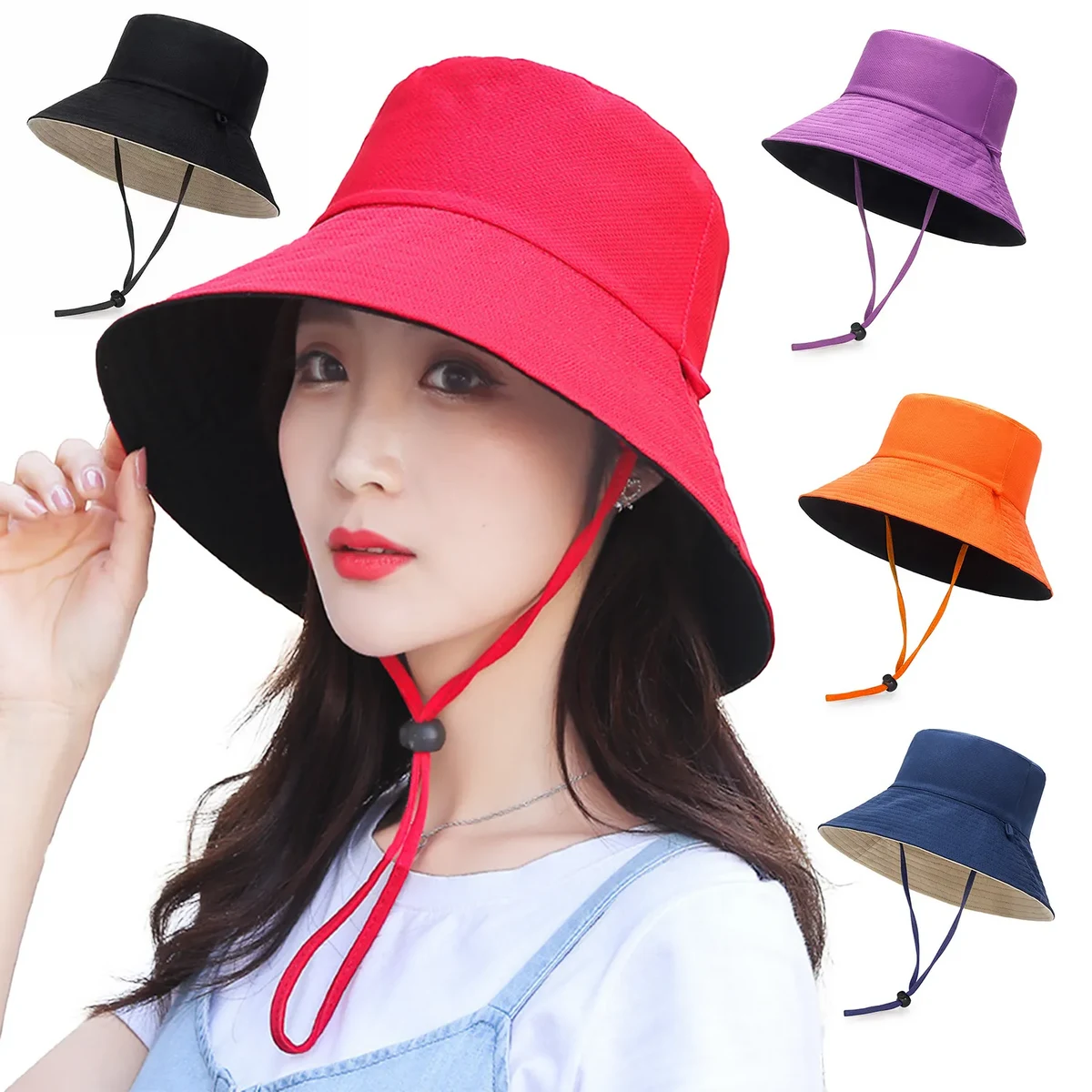 Sunscreen Hat With Large Brim 1