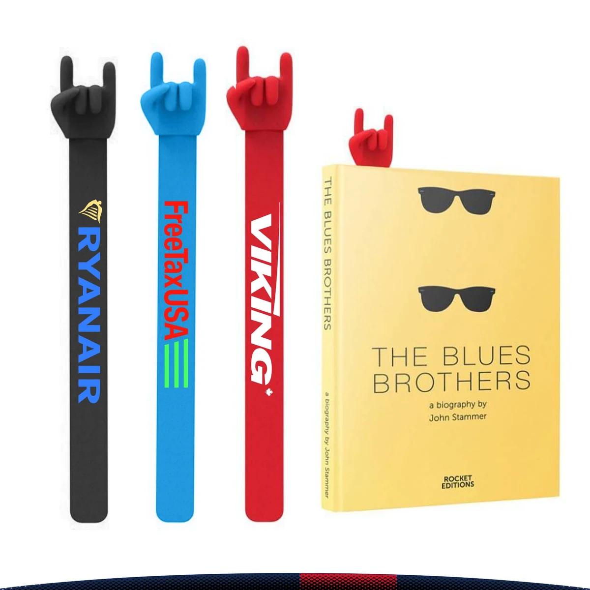 Rock Gesture Bookmark 1