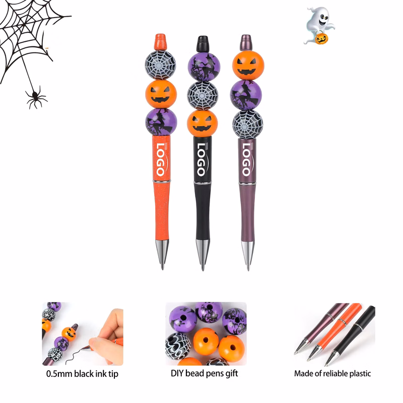 DIY Beadable Halloween Ballpoint Pen