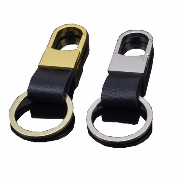 Genuine Leather Keychain Accessory