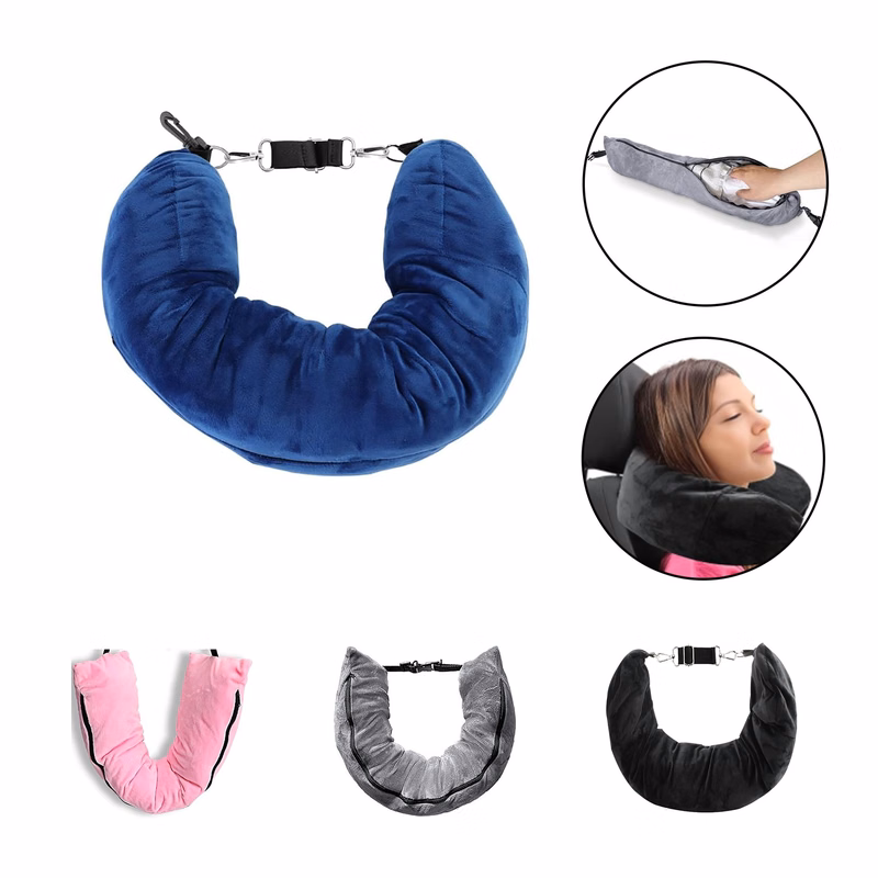 Travel Stuffable Neck Pillow Storage Bag