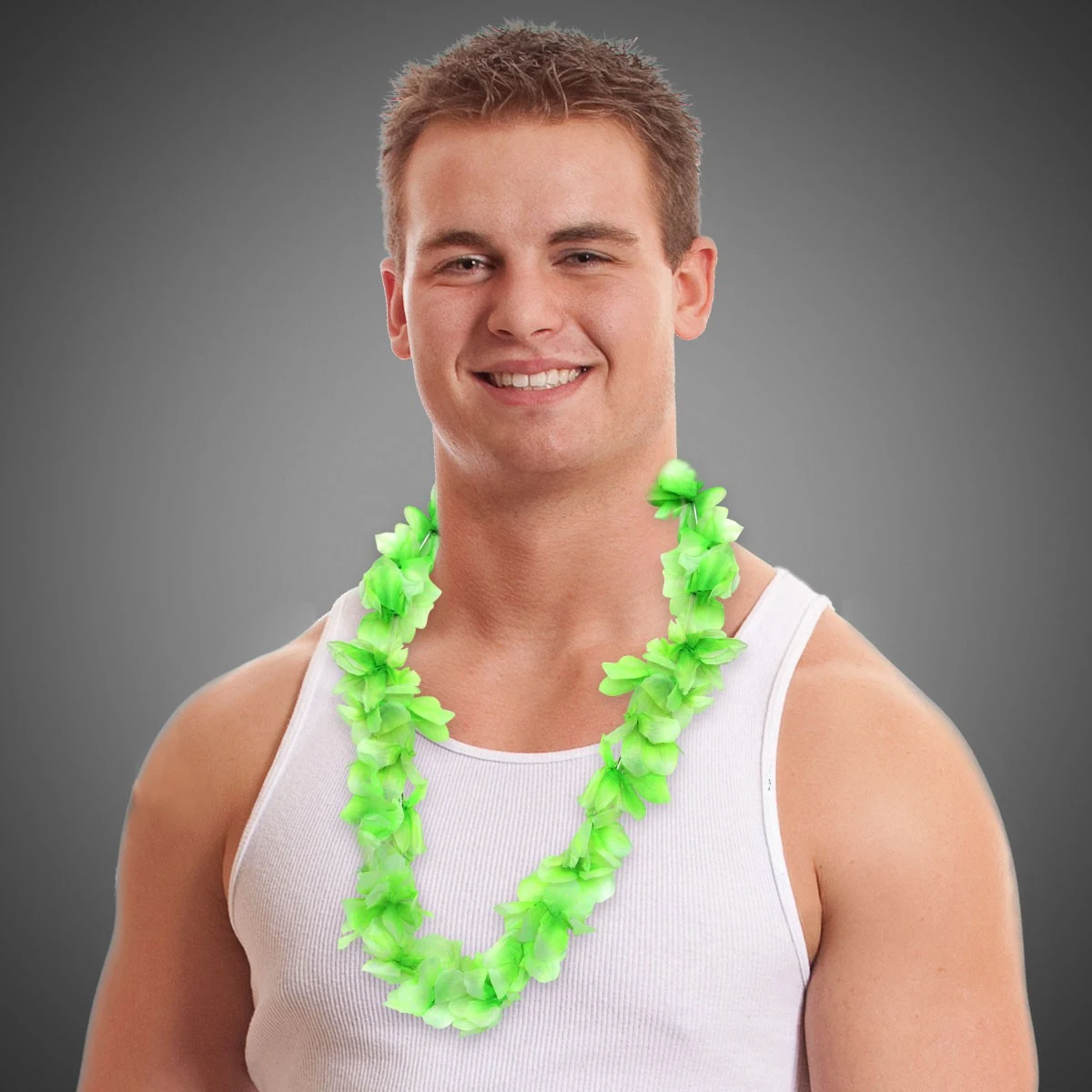 Green Flower Leis 1