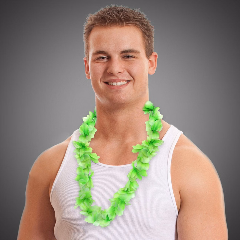 Green Flower Leis