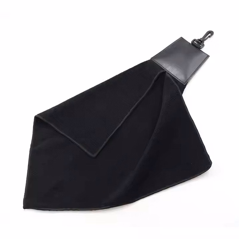 Microfiber Sweat Absorbent Golf Towel w/ Carabiner