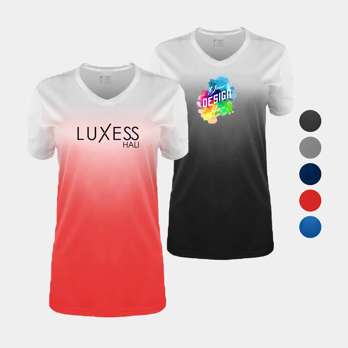 Women's Gradient Performance Short Sleeve Tee 1