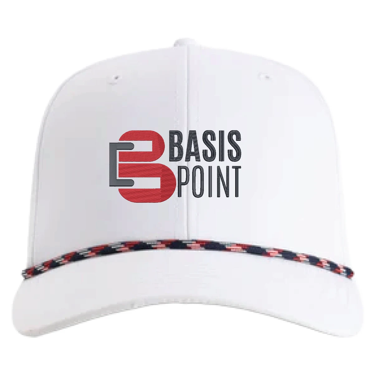 Imperial 7054 6-Panel Wingman Performance Rope Cap w/ Patches or Embroidery 1