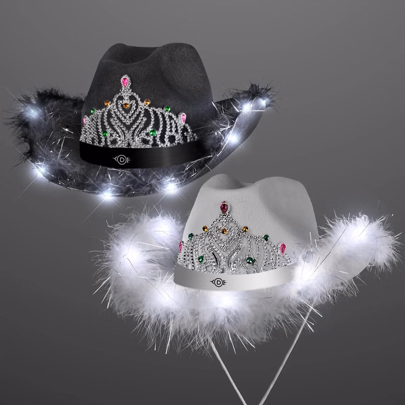 Light Up Cowgirl Hat