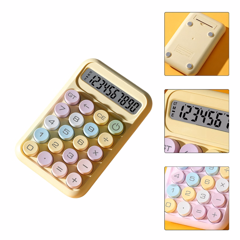 ABS Cute Candy-colored Calculator