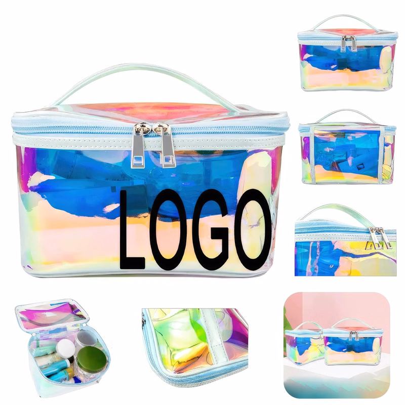 TPU Portable Travel Toiletry Bag & Makeup Cosmetic Organizer