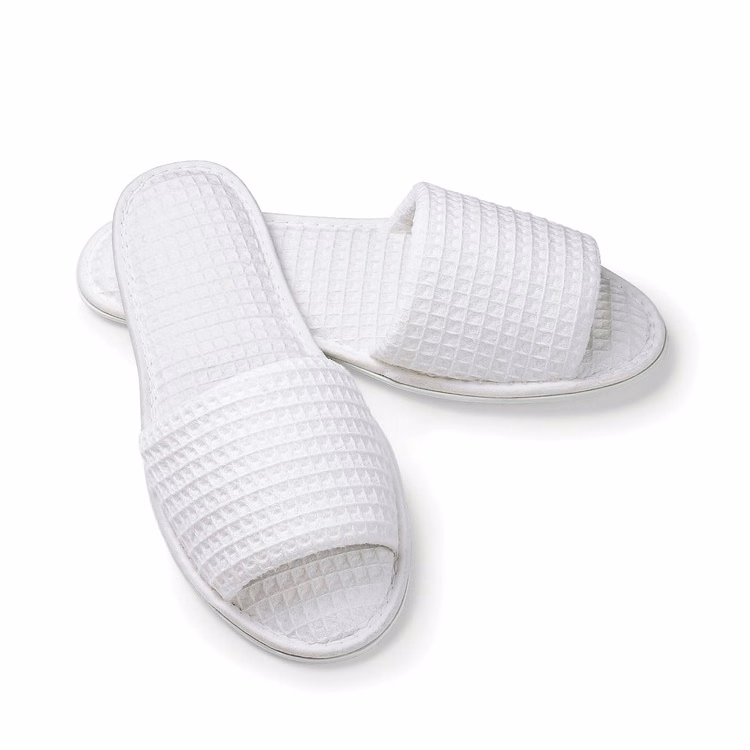 Women's Open Toe Waffle Slipper