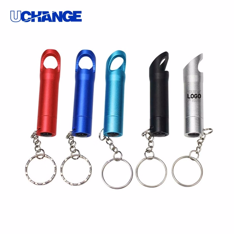 LED Torch Keychain Bottle Opener Tool