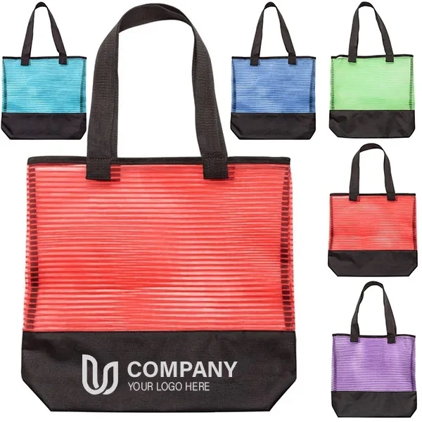 Waikiki Mesh Tote Bag -15x15x4.5 1