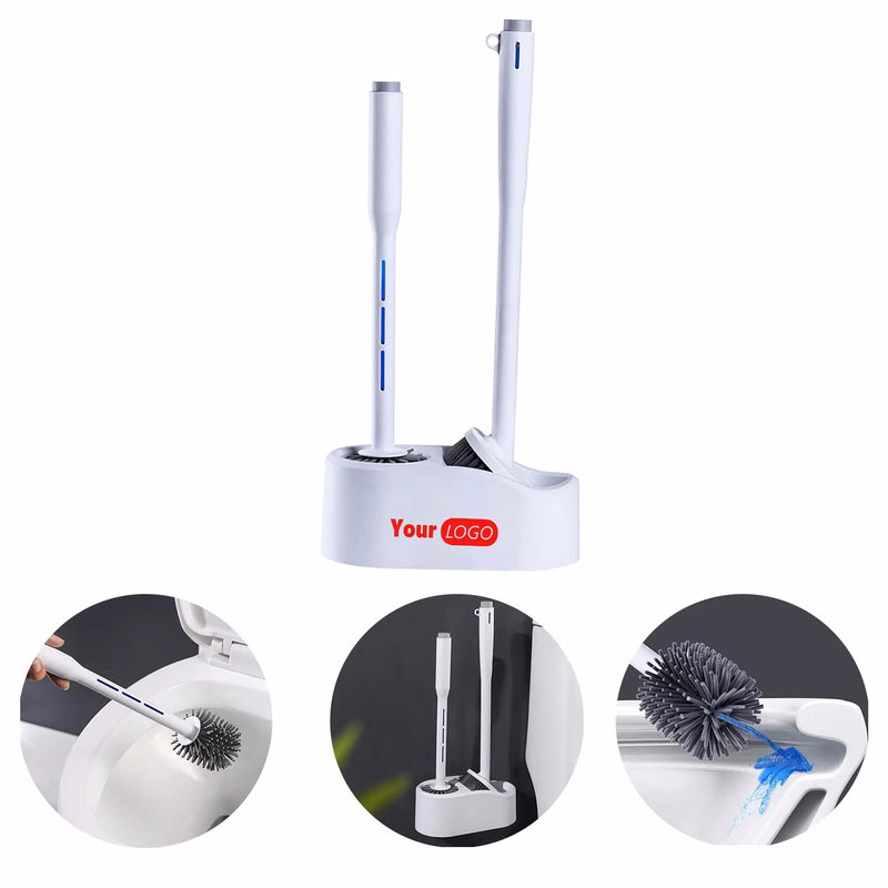 Plastic Ceramic Tile Toilet Brush Combination