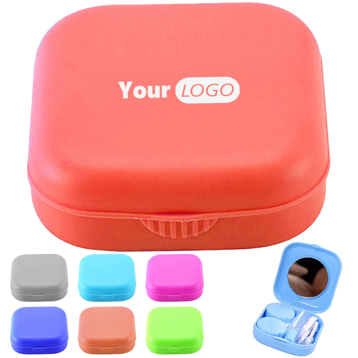 Plastic Portable Lens Case Kit 1