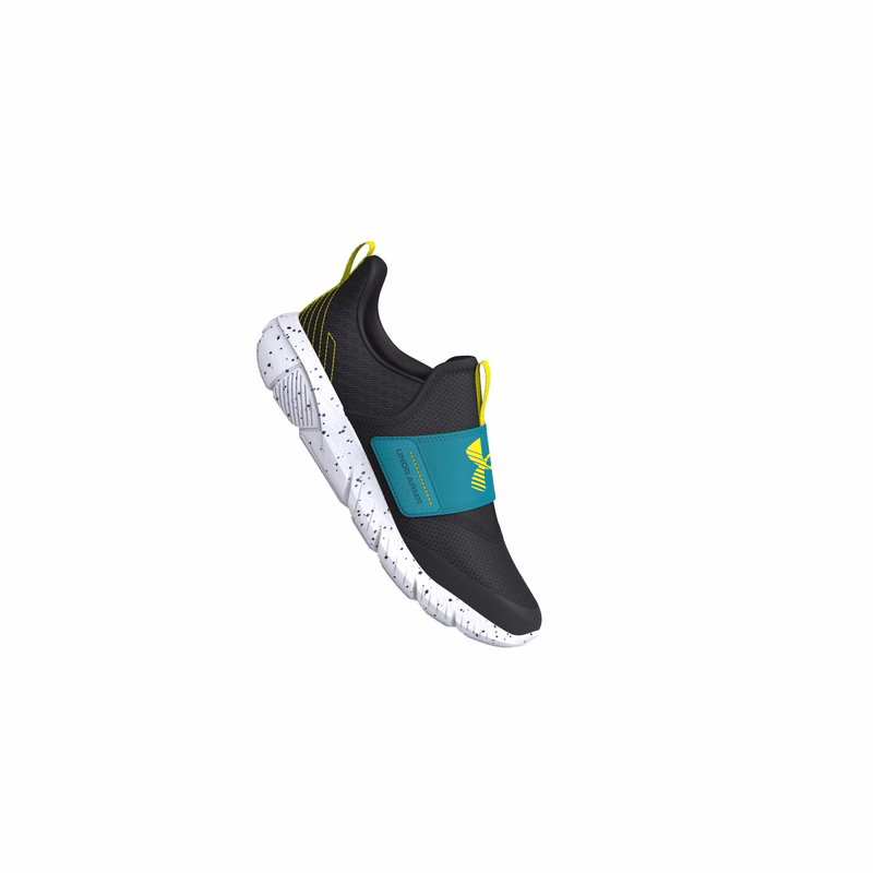 UA Flash Speckle Boys' Grade School Running Shoes