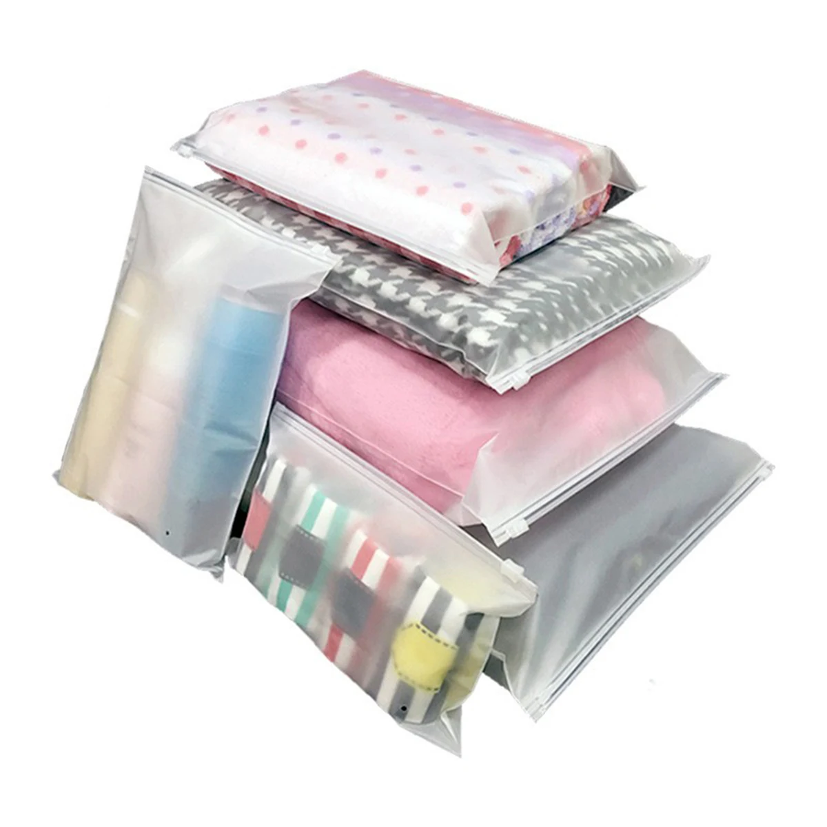 Frosted Storage Bag For Socks 1