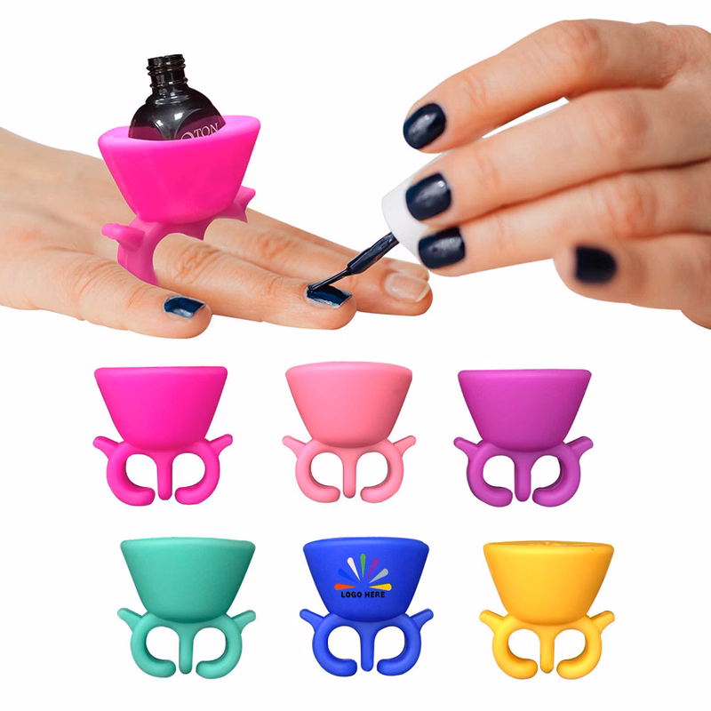 Silicone Nail Polish Bottle Holder