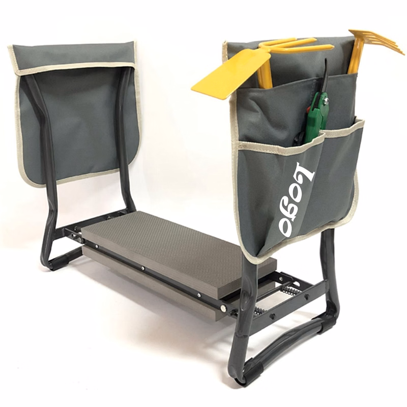 Garden Kneeler And Seat with Tool Pouch